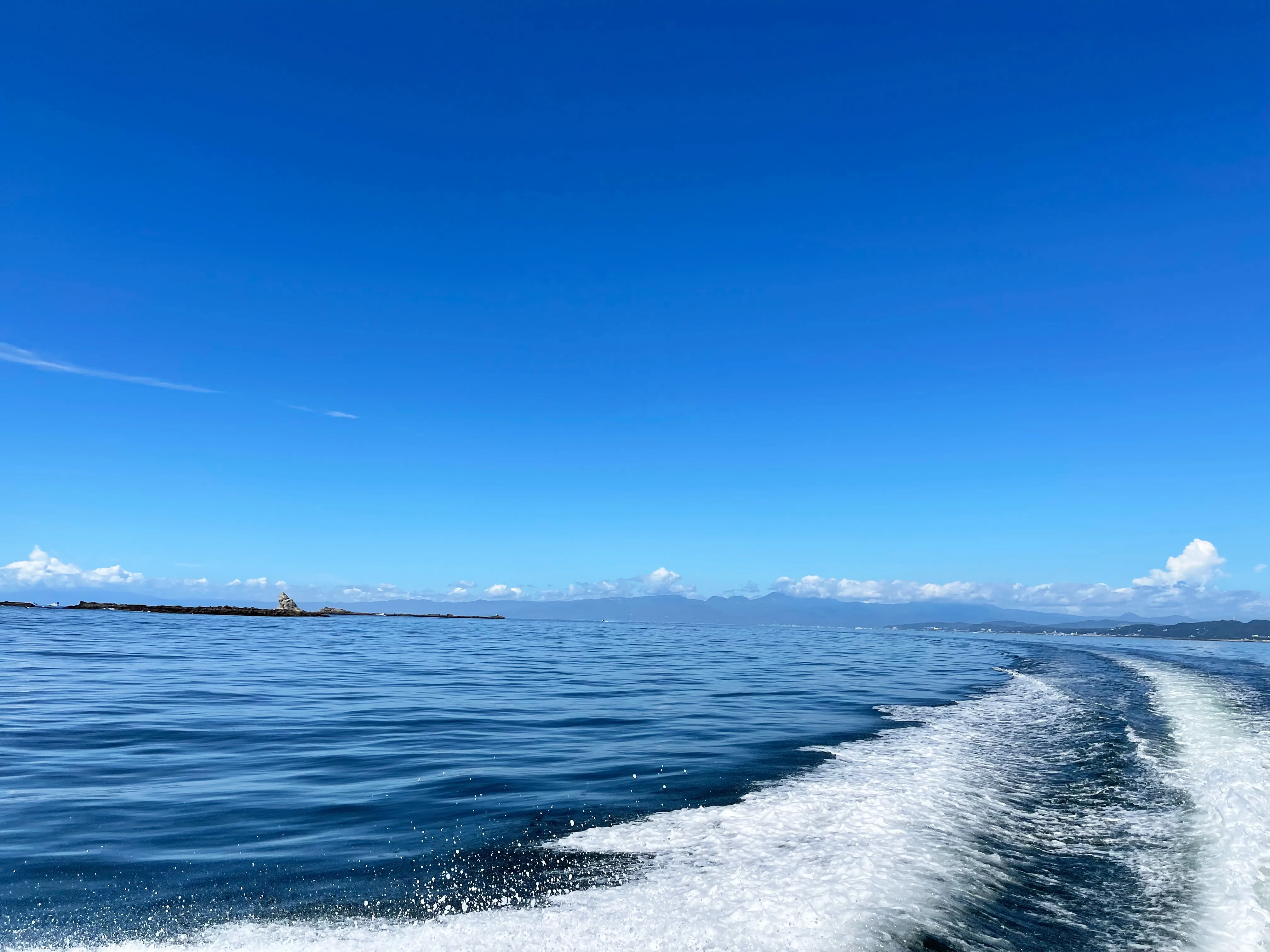 海洋散骨の風景